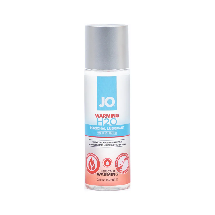 JO H2O Warming Water-Based Lubricant 2 oz. JO H2O Warming Water-Based Lubricant 2 oz.