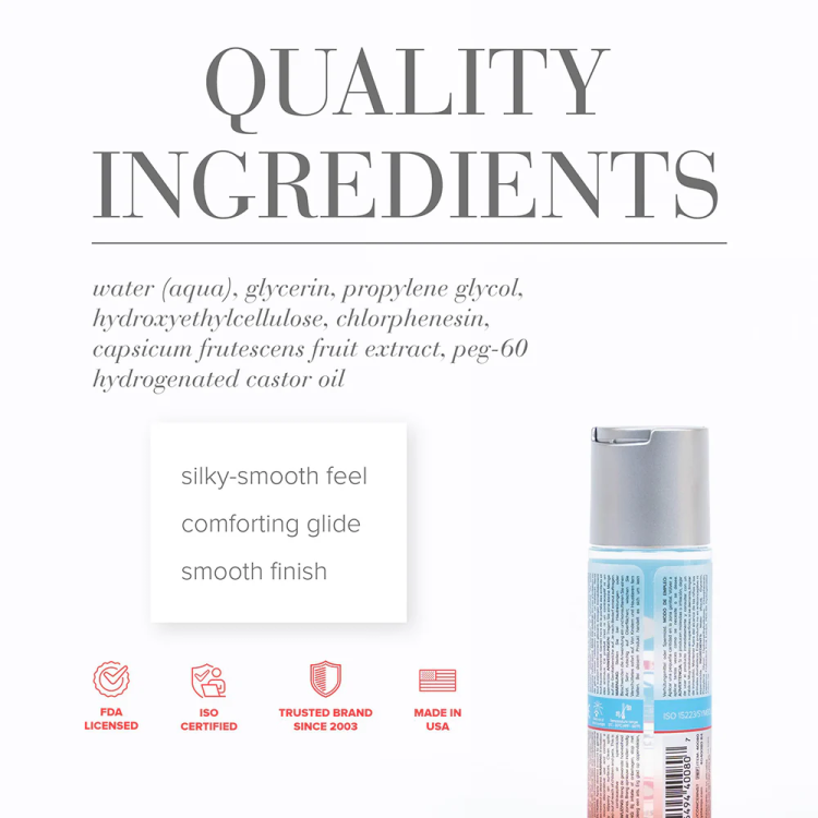 JO H2O Warming Water-Based Lubricant 2 oz. JO H2O Warming Water-Based Lubricant 2 oz.