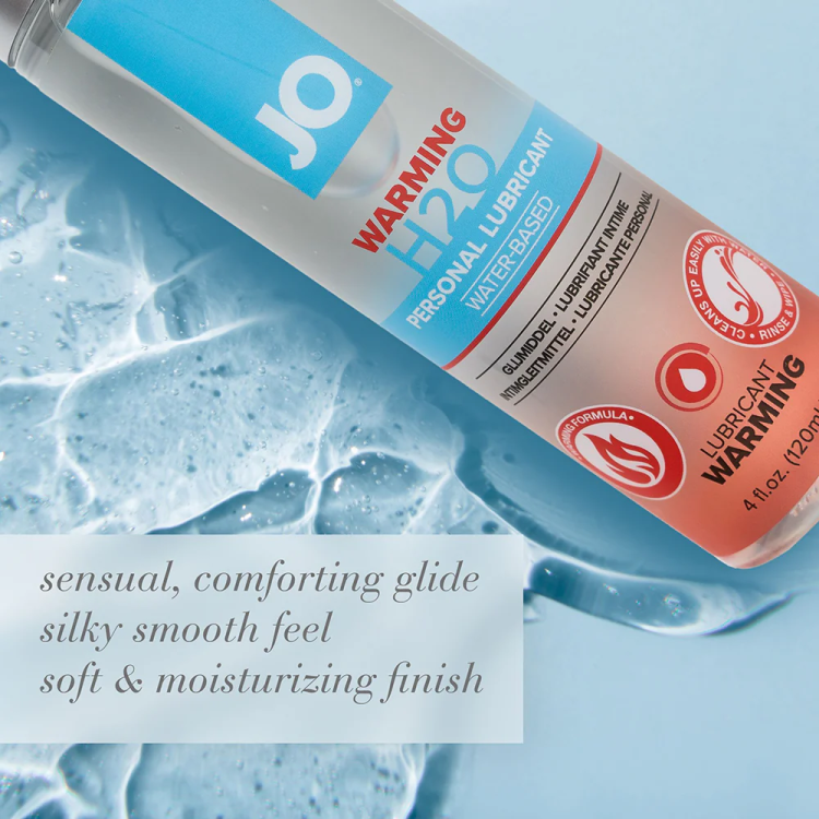 JO H2O Warming Water-Based Lubricant 2 oz. JO H2O Warming Water-Based Lubricant 2 oz.