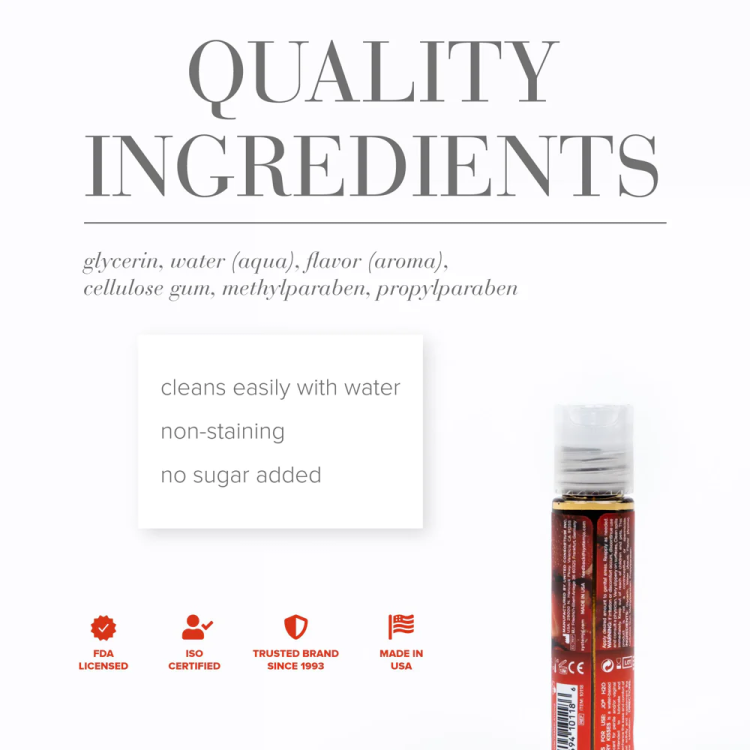 JO Strawberry Kiss Flavored Water-Based Lubricant 1 oz. JO Strawberry Kiss Flavored Water-Based Lubricant 1 oz.