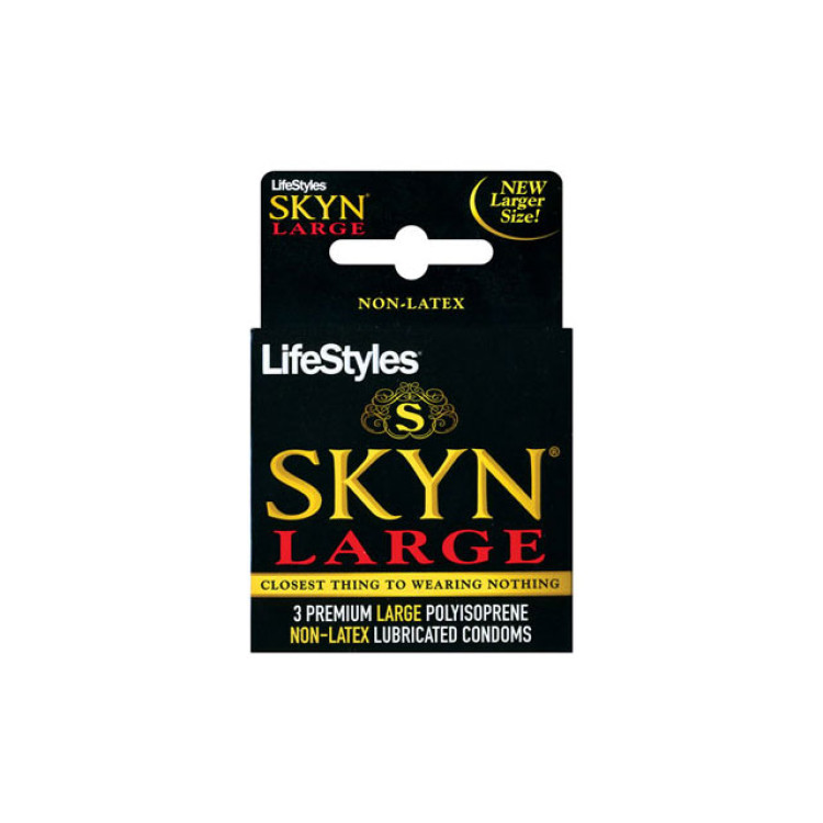 Lifestyles SKYN Large Polyisoprene Condoms 3-Pack Lifestyles SKYN Large Polyisoprene Condoms 3-Pack