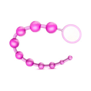 B Yours Basic Anal Beads 12.75 in. Pink