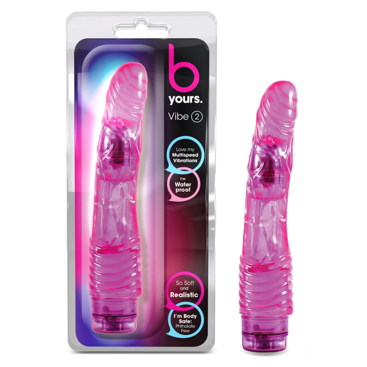 9 in. Realistic Vibrating Dildo Purple 9 in. Realistic Vibrating Dildo Purple
