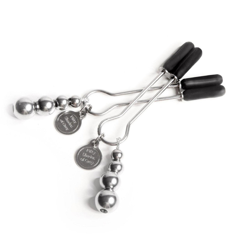 Fifty Shades of Grey The Pinch Adjustable Nipple Clamps Fifty Shades of Grey The Pinch Adjustable Nipple Clamps