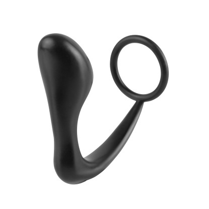Anal Fantasy Collection Silicone Ass-Gasm Cockring Butt Plug