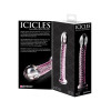 7 in. Curved Textured Glass Dildo Pink 7 in. Curved Textured Glass Dildo Pink