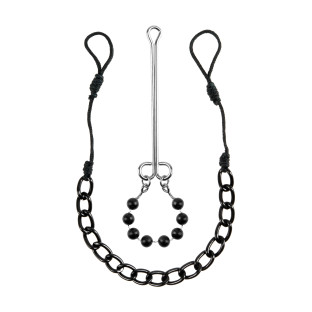 Adjustable Nipple & Clit Clamp Jewelry Black
