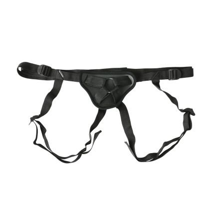 Adjustable Strap-On Harness Gray