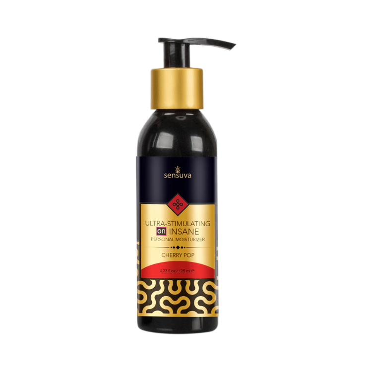 Sensuva Ultra-Stimulating ON Insane Personal Moisturizer Cherry Pop 4.2 oz. (54492) by Sensuva | Lubricants | SlipDix.com Sensuva Ultra-Stimulating ON Insane Personal Moisturizer Cherry Pop 4.2 oz. (54492) | SlipDix.com