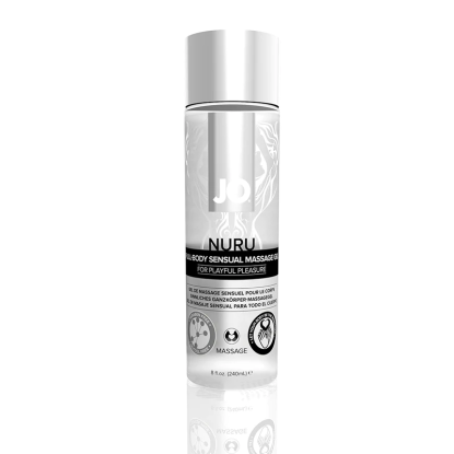 JO Nuru Fragrance-Free Massage Gel 8 oz.