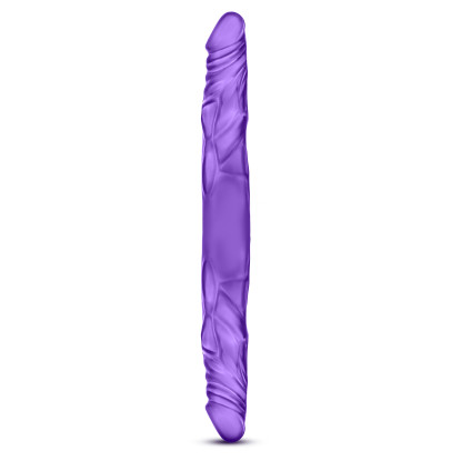 14 in. Double Dildo Purple