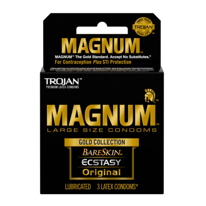 Trojan Magnum Gold Condoms Collection 3-Pack