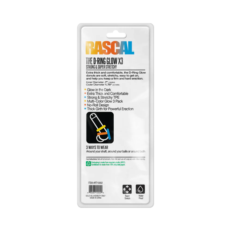 Rascal The D-Ring Glow X3 Rascal The D-Ring Glow X3