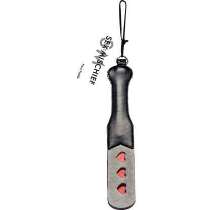 Heart Paddle Black