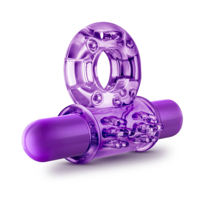 Couples Play Stretchy Vibrating Cock Ring