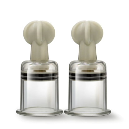 Temptasia Clit & Nipple Twist Suckers 2-Piece Set Large