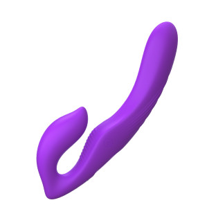 Her Ultimate Remote-Controlled Strapless Strap-On Purple