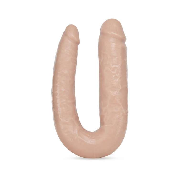 18 in. Realistic Dual-Ended Dildo Beige 18 in. Realistic Dual-Ended Dildo Beige
