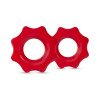 Stay Hard Nutz Cockring 2-Pack Red Stay Hard Nutz Cockring 2-Pack Red