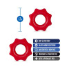 Stay Hard Nutz Cockring 2-Pack Red Stay Hard Nutz Cockring 2-Pack Red