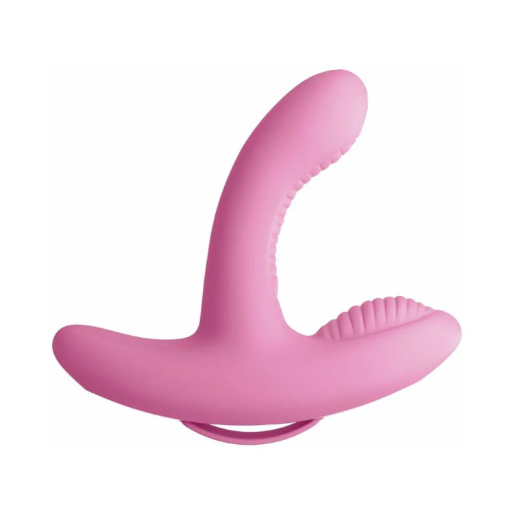 Threesome Rock N Grind Clit and G-Spot Vibe Threesome Rock N Grind Clit and G-Spot Vibe