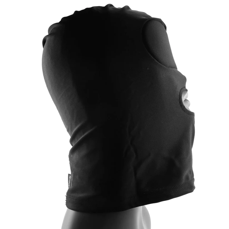 Shadow Hood Full-Head Mask with Open Mouth Black Shadow Hood Full-Head Mask with Open Mouth Black
