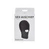 Shadow Hood Full-Head Mask with Open Mouth Black Shadow Hood Full-Head Mask with Open Mouth Black
