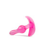 Anal Curvy Butt Plug Pink Anal Curvy Butt Plug Pink