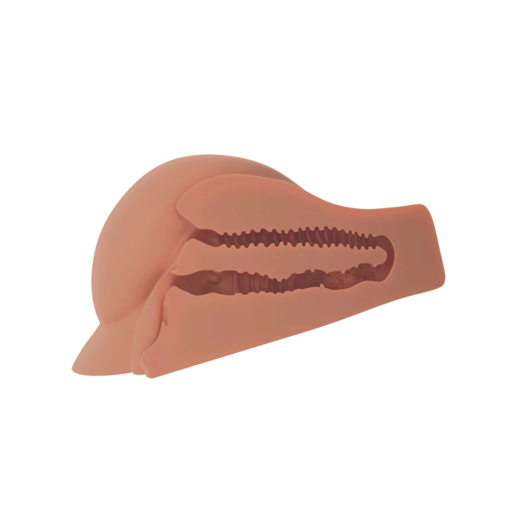 Perfect Ass Dual Entry Masturbator Tan Perfect Ass Dual Entry Masturbator Tan