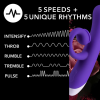 Hop Oh Bunny Air Pulse Dual Silicone Vibrator Hop Oh Bunny Air Pulse Dual Silicone Vibrator