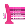 6 in. Realistic Silicone Dual Density Dildo Pink 6 in. Realistic Silicone Dual Density Dildo Pink