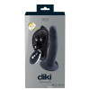 VeDO Diki Vibrating Dildo with Harness Black VeDO Diki Vibrating Dildo with Harness Black