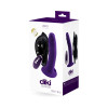 VeDO Diki Vibrating Dildo with Harness Purple VeDO Diki Vibrating Dildo with Harness Purple