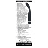 Silicone Slimline G-Spot Vibrator Skinny G Black Silicone Slimline G-Spot Vibrator Skinny G Black
