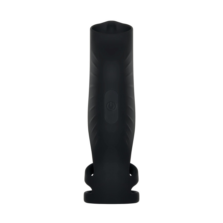 Rocketeer Triple-Ring Vibrating Silicone Penis Sheath Rocketeer Triple-Ring Vibrating Silicone Penis Sheath
