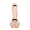 Rocketeer Triple-Ring Vibrating Silicone Penis Sheath Rocketeer Triple-Ring Vibrating Silicone Penis Sheath