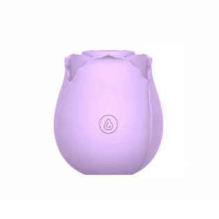 InBloom Rosales Sucking Rose Clit Vibrator Purple