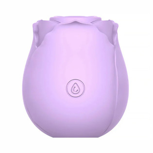 InBloom Rosales Sucking Rose Clit Vibrator Purple