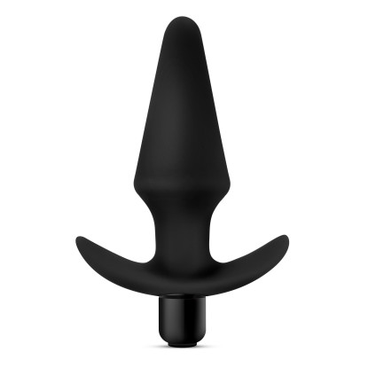 Vibrating Silicone Anal Butt Plug