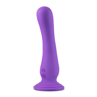 7.75 in. "Ibiza" Silicone Vibrating Dildo