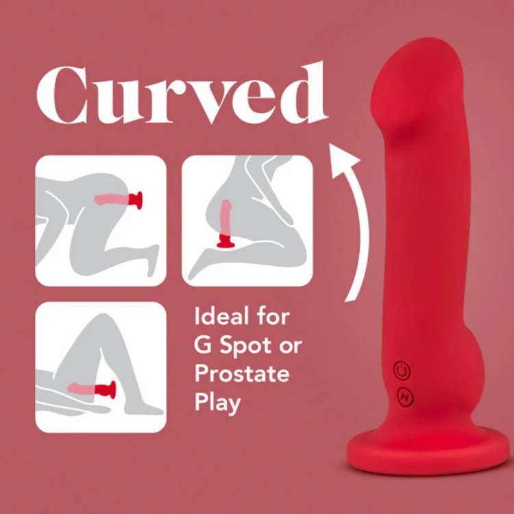 8.25 in. "Las Vegas" Silicone Vibrating Dildo 8.25 in. "Las Vegas" Silicone Vibrating Dildo