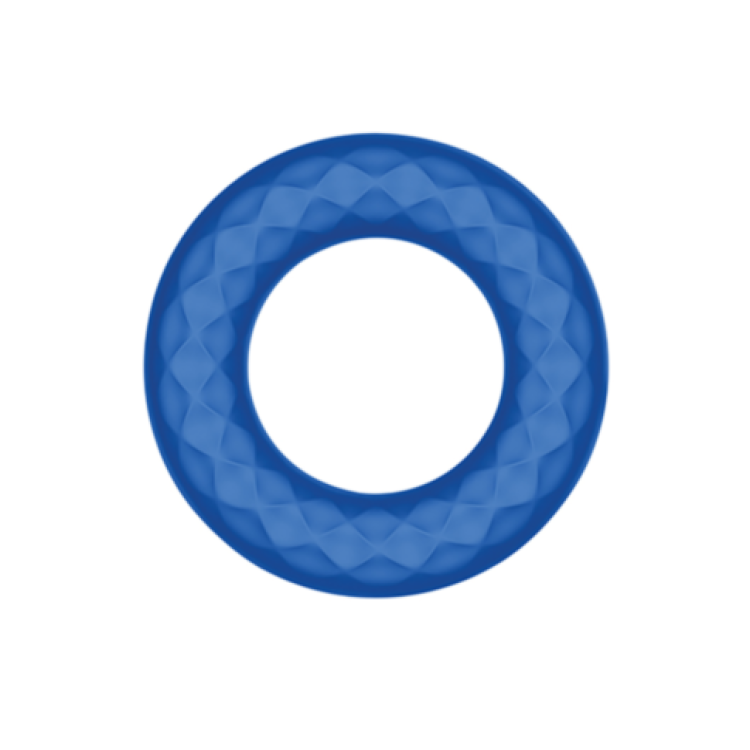 Silicone Vibrating Cock Ring Blue Silicone Vibrating Cock Ring Blue