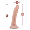 7 in. Realistic Triple Density Posable Dildo Beige 7 in. Realistic Triple Density Posable Dildo Beige