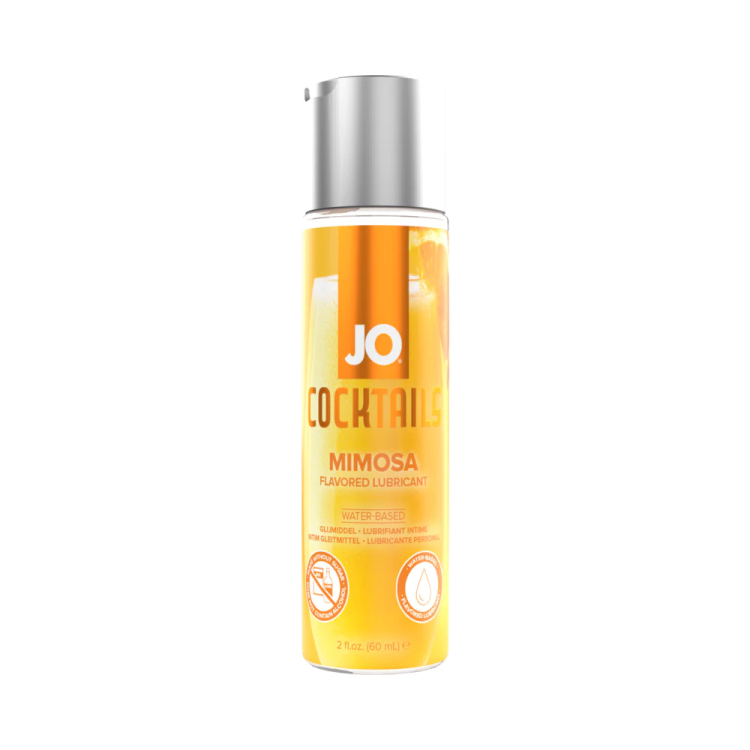 JO Cocktails Mimosa Flavored Water-Based Lubricant 2 oz. (82866) by System Jo | Lubricants | SlipDix.com JO Cocktails Mimosa Flavored Water-Based Lubricant 2 oz. (82866) | SlipDix.com