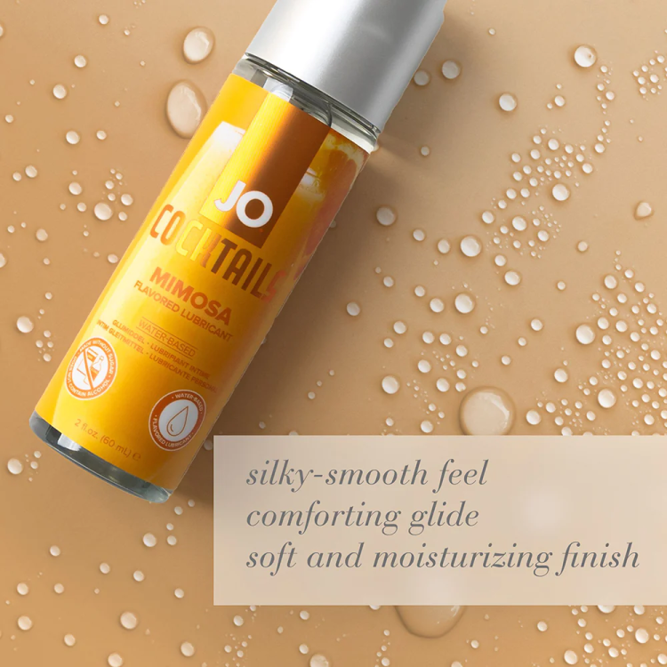 JO Cocktails Mimosa Flavored Water-Based Lubricant 2 oz. (82866) by System Jo | Lubricants | SlipDix.com JO Cocktails Mimosa Flavored Water-Based Lubricant 2 oz. (82866) | SlipDix.com