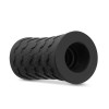Platinum Hekx Silicone Ribbed Stroker Black Platinum Hekx Silicone Ribbed Stroker Black