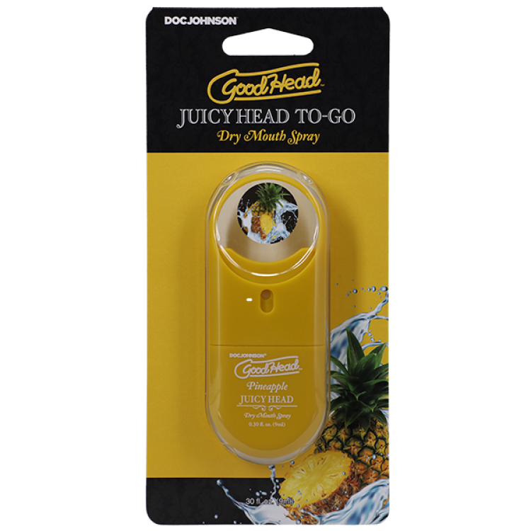 GoodHead Juicy Head Dry Mouth Spray To-Go Pineapple .30 oz. GoodHead Juicy Head Dry Mouth Spray To-Go Pineapple .30 oz.