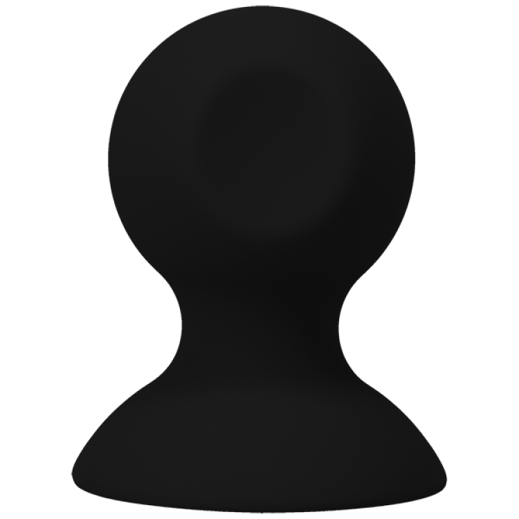 Silicone Nipple Suckers Black Silicone Nipple Suckers Black