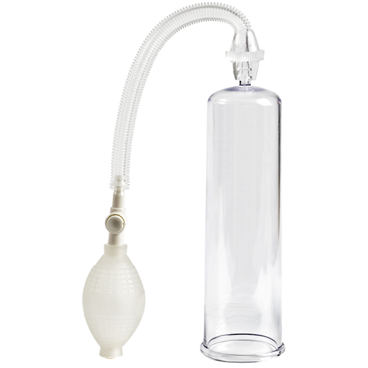 Compact Penis Pump with Quick-Disconnect Valve Compact Penis Pump with Quick-Disconnect Valve