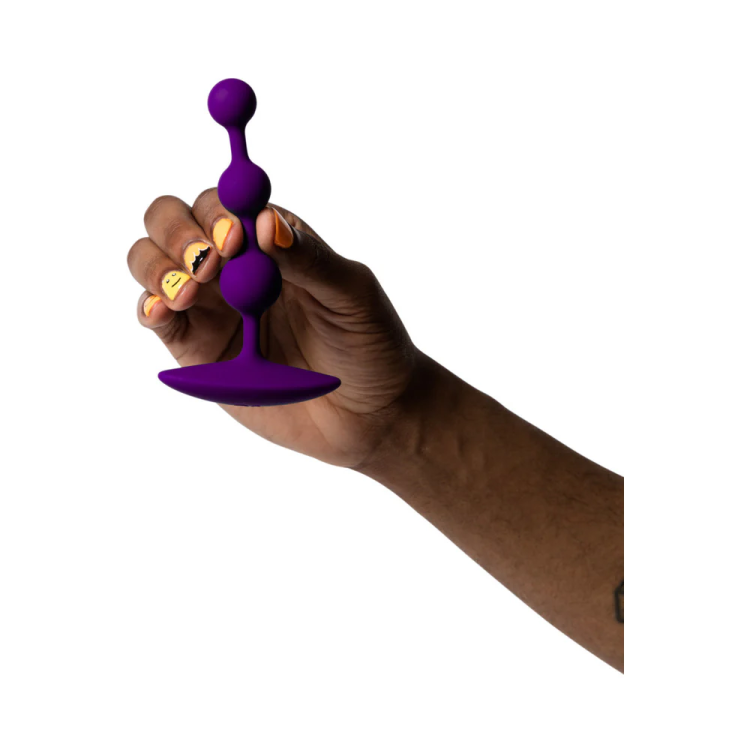 Anal ROMP Amp Silicone Butt Plug Purple Anal ROMP Amp Silicone Butt Plug Purple